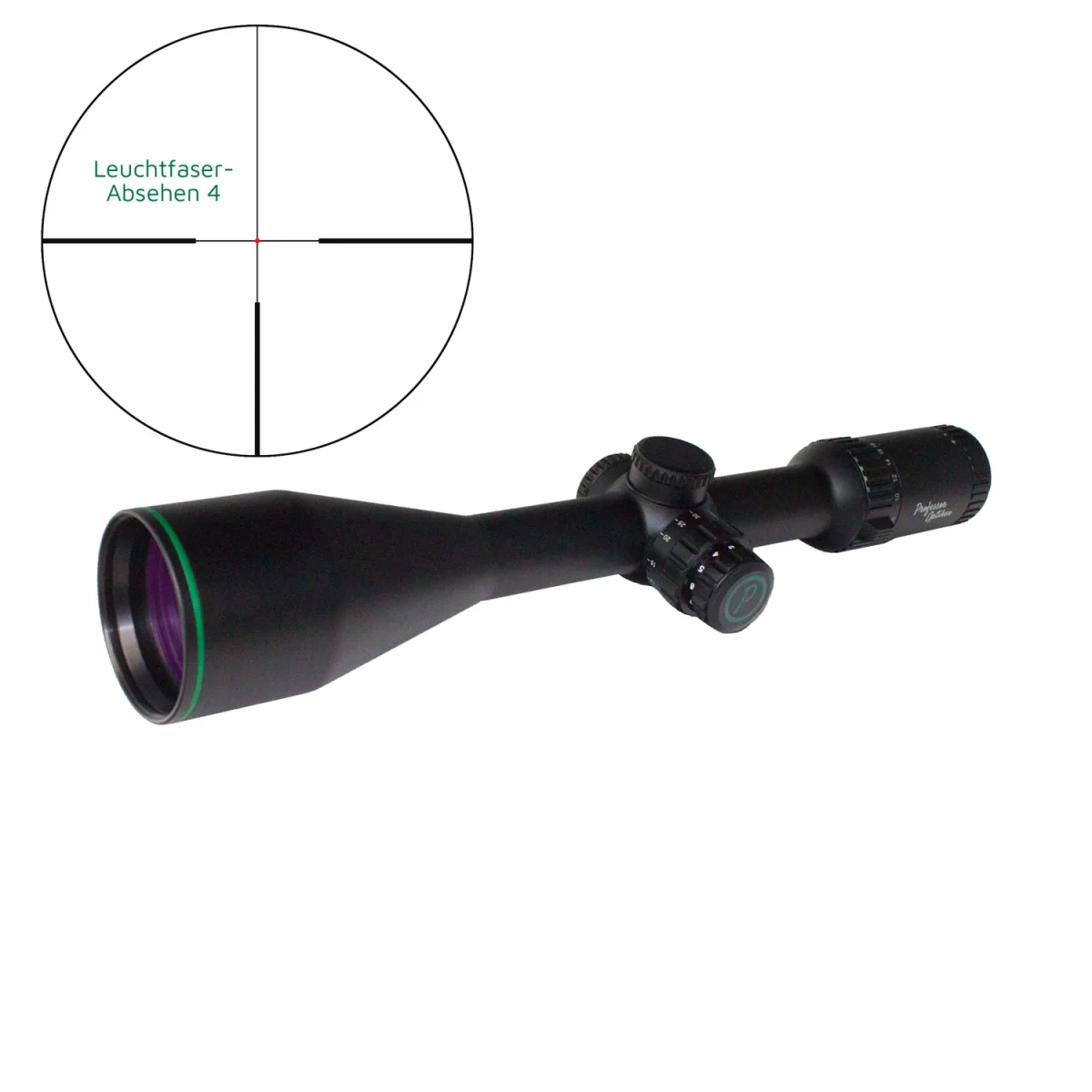 Professor Optiken Staffelsee - 3-18x56 LD V2, reticul cu fibră luminoasă 4