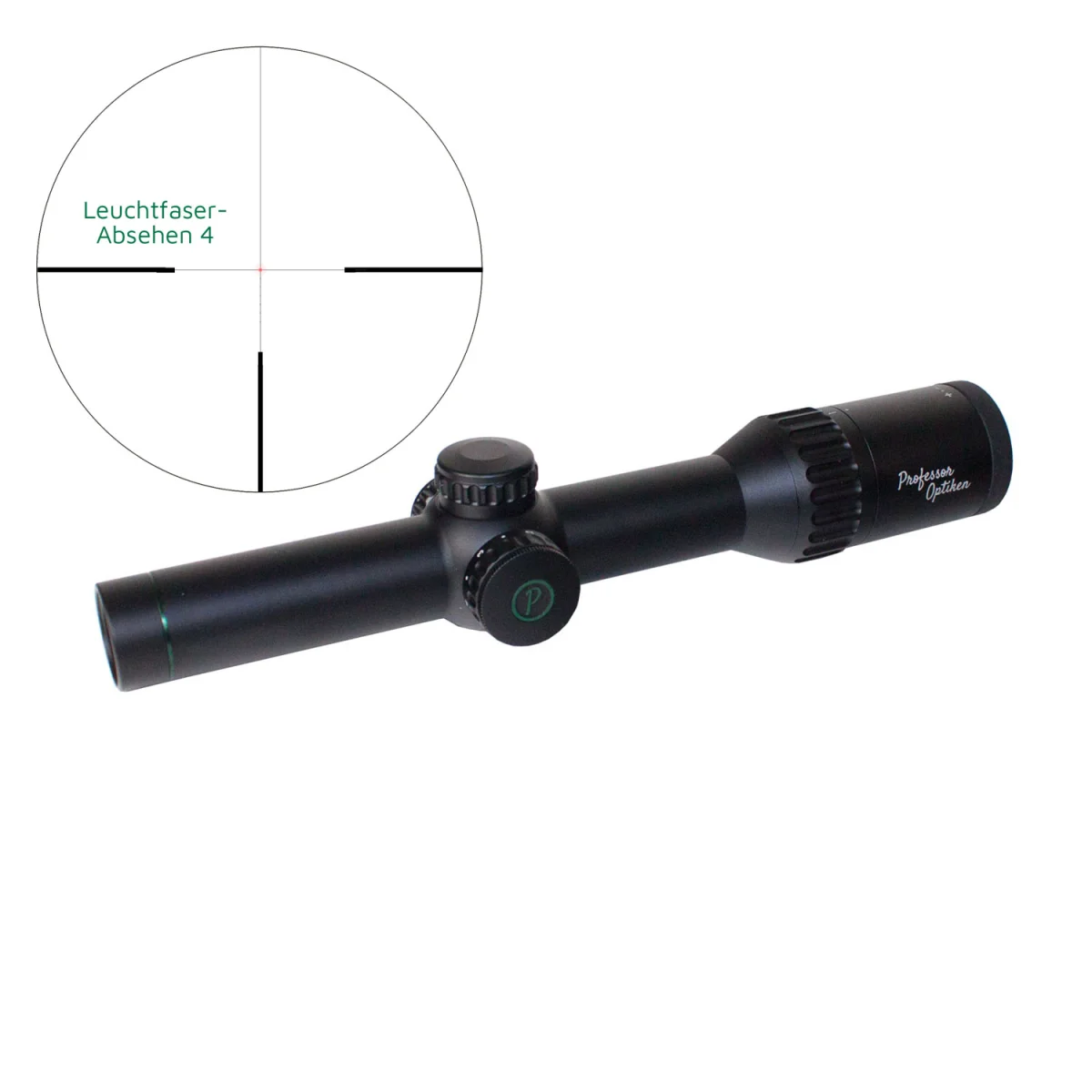 Professor Optiken Ammersee - 1-6x24 HD V2, reticulul din fibră luminoasă 4