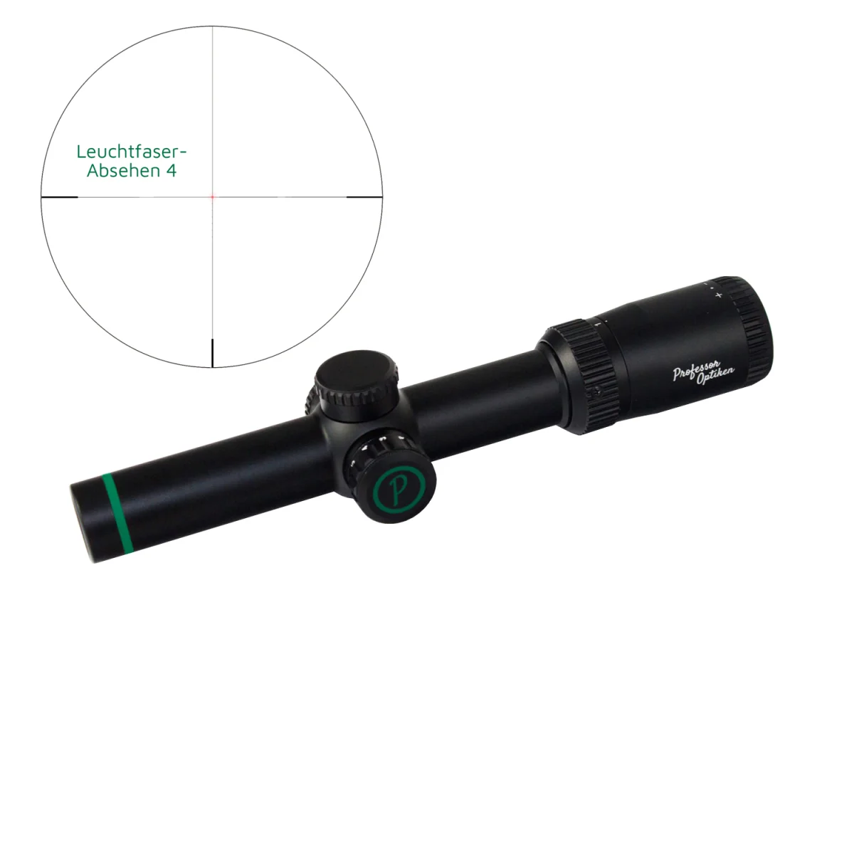 Professor Optiken Staffelsee - 1-8x24 LD V2, reticul cu fibră luminoasă 4