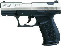 PISTOL GAZ WALTHER P99 NICHEL 9MM