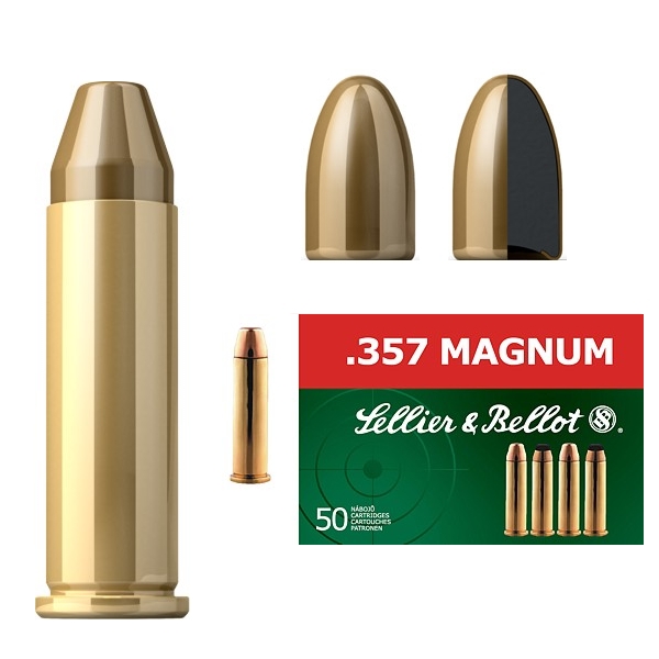 CARTUS 357.MAG.FMJ/FULLMANTEL/10,2G