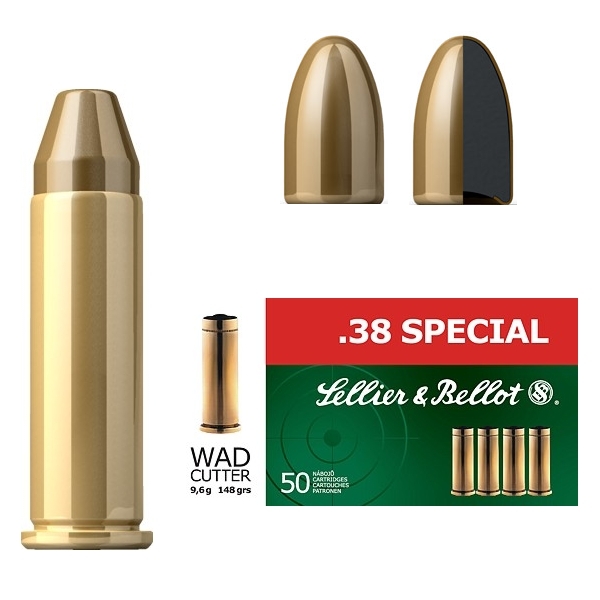 CARTUS 38 SPECIAL FULLMANTEL/10,25G.