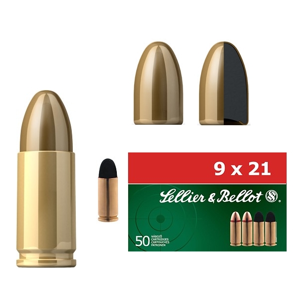 XX CARTUS S&B 9X21/FMJ/7,5G