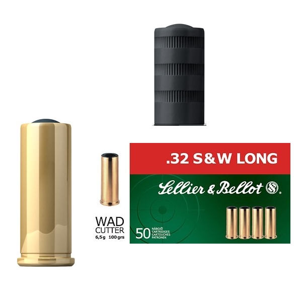 XX CARTUS S&B 32S&W/WC/6,5G