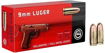 9X19 LUGER/FMJ/8,0G