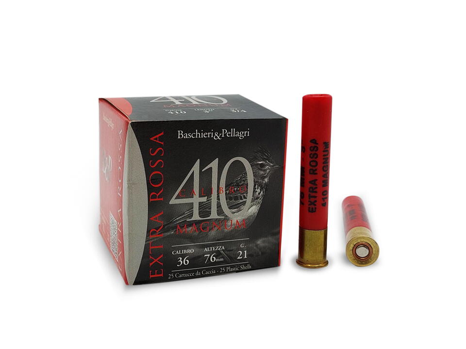 CARTUS EXTRA ROSSA 410 CAL.36.21G.2,4MM(7.5)