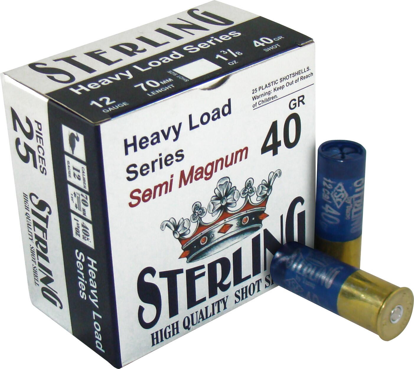 CARTUS SEMI MAGNUM CAL.12/40G/4,5MM (2/0)